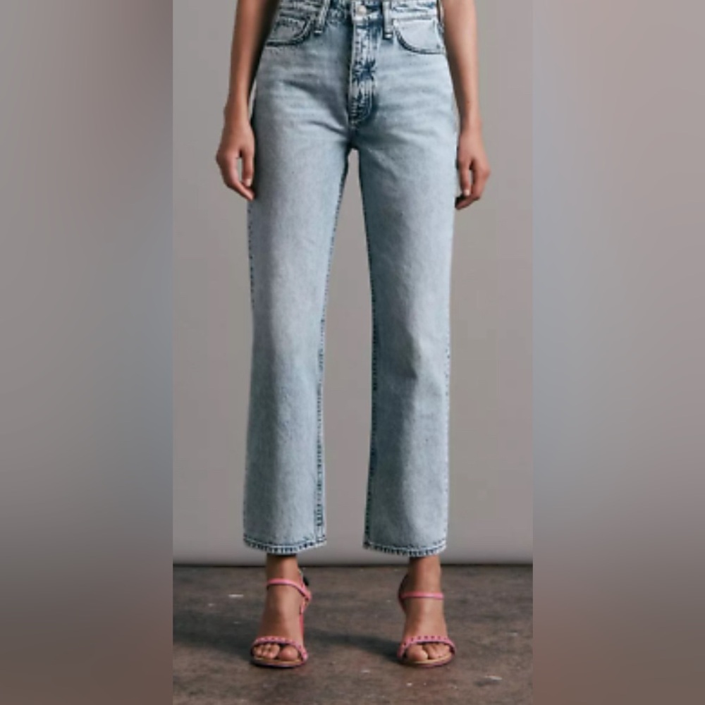 rag & bone Light Blue High Rise Jeans